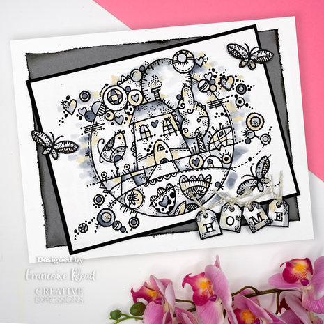 Woodware Dream Home Clear Stamps (FRS971) (OUTLET) Woodware Dream Home Clear Stamps (FRS971) (OUTLET)