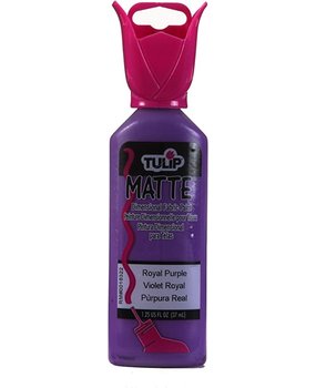 Tulip Matte Dimensional Fabric Paint Royal Purple 1.25 fl oz (65311) (OUTLET)