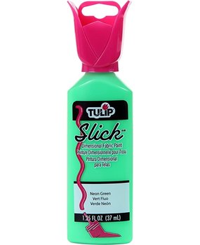 Tulip Slick Dimensional Fabric Paint Neon Green 1.25 fl oz (65042) (OUTLET) Tulip Slick Dimensional Fabric Paint Neon Green 1.25 fl oz (65042) (OUTLET)