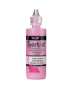 Tulip Sparkles Dimensional Fabric Paint Cotton Candy 4 fl oz (20740) (OUTLET) Tulip Sparkles Dimensional Fabric Paint Cotton Candy 4 fl oz (20740) (OUTLET)