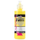 Tulip Puffy Dimensional Fabric Paint Yellow 4 fl oz (17131TLP) (OUTLET)