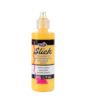 Tulip Slick Dimensional Fabric Paint Golden Yellow 4 fl oz (41441) (OUTLET) Tulip Slick Dimensional Fabric Paint Golden Yellow 4 fl oz (41441) (OUTLET)