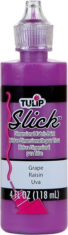Tulip Slick Dimensional Fabric Paint Grape 4 fl oz (30714) (OUTLET)