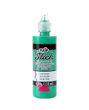 Tulip Slick Dimensional Fabric Paint Leaf Green 4 fl oz (41407) (OUTLET) Tulip Slick Dimensional Fabric Paint Leaf Green 4 fl oz (41407) (OUTLET)