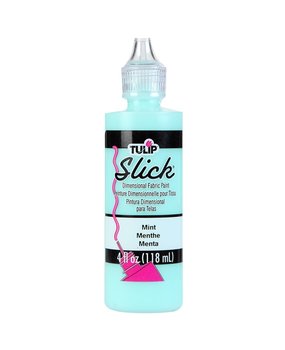 Tulip Slick Dimensional Fabric Paint Mint 4 fl oz (32655) (OUTLET) Tulip Slick Dimensional Fabric Paint Mint 4 fl oz (32655) (OUTLET)