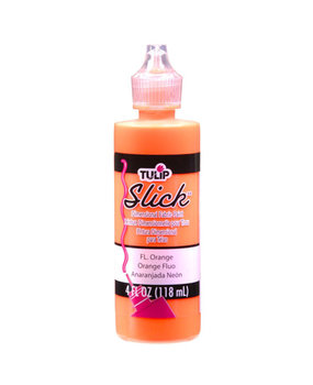 Tulip Slick Dimensional Fabric Paint Fluorescent Orange 4 fl oz (41411TLP) (OUTLET) Tulip Slick Dimensional Fabric Paint Fluorescent Orange 4 fl oz (41411TLP) (OUTLET)