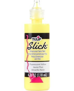 Tulip Slick Dimensional Fabric Paint Fluorescent Yellow 4 fl oz (41427) (OUTLET) Tulip Slick Dimensional Fabric Paint Fluorescent Yellow 4 fl oz (41427) (OUTLET)
