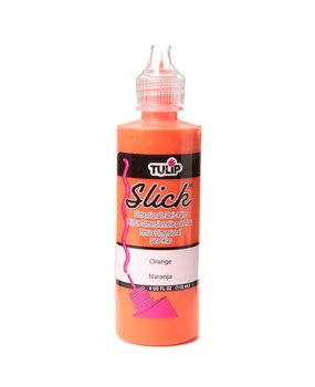 Tulip Slick Dimensional Fabric Paint Orange 4 fl oz (41409) (OUTLET) Tulip Slick Dimensional Fabric Paint Orange 4 fl oz (41409) (OUTLET)