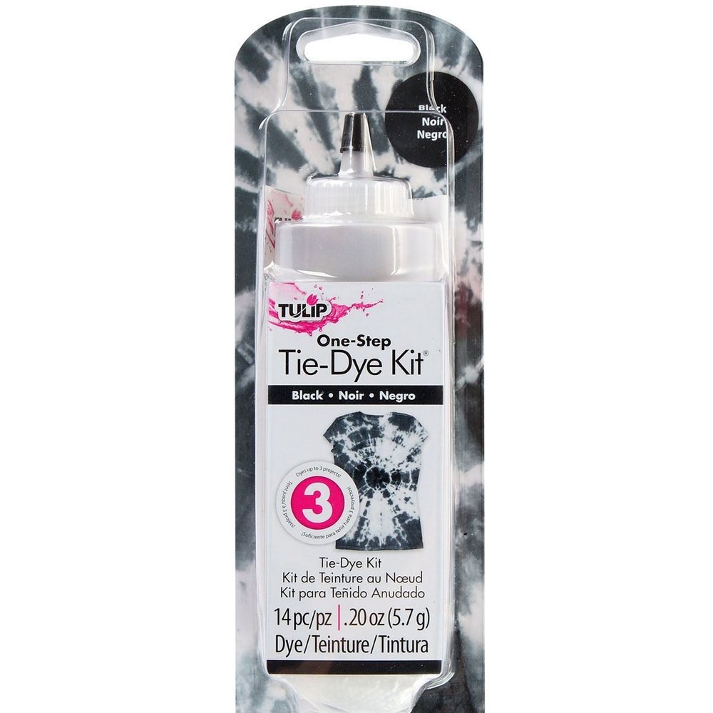 Tulip One-Step Tie-Dye Kit Black (1pcs) (21764) (OUTLET) Tulip One-Step Tie-Dye Kit Black (1pcs) (21764) (OUTLET)