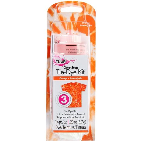 Tulip One-Step Tie-Dye Kit Orange (1pcs) (21736) (OUTLET)