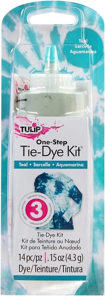 Tulip One-Step Tie-Dye Kit Teal (1pcs) (28937) (OUTLET) Tulip One-Step Tie-Dye Kit Teal (1pcs) (28937) (OUTLET)