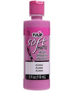Tulip Matte Brush-On Soft Fabric Paint Azalea 4 fl oz (26547) (OUTLET)