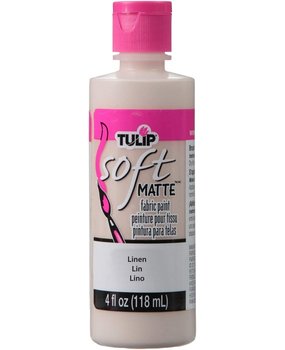 Tulip Matte Brush-On Soft Fabric Paint Linen 4 fl oz (26534) (OUTLET)