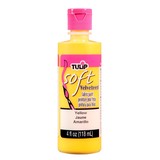 Tulip Velveteen Brush-On Soft Fabric Paint Yellow 4 fl oz (26545) (OUTLET)