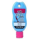 Tulip Matte Brush-On Soft Fabric Paint Neon Blue 2 fl oz (30971) (OUTLET)
