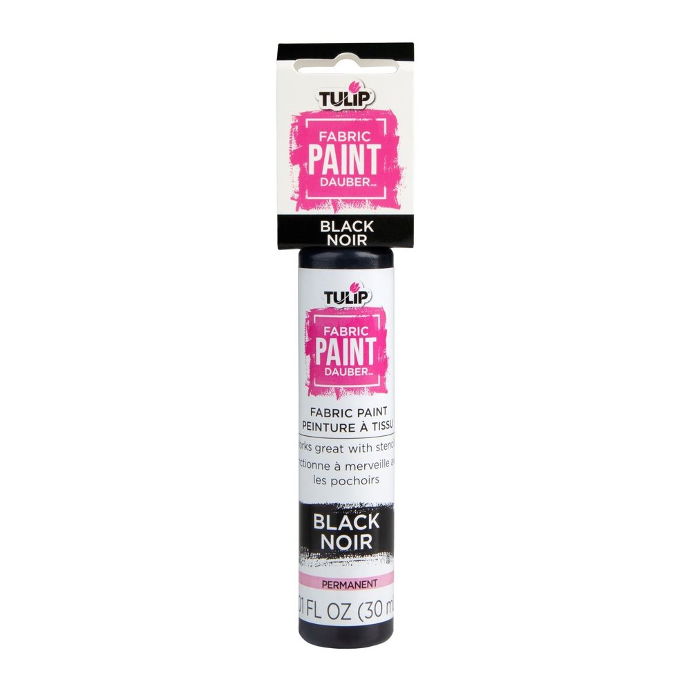 Fabric Paint Dauber Black 1 fl oz (44234) - Craftlines B.V.