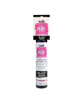 Tulip Fabric Paint Dauber Black 1 fl oz (44234) (OUTLET)