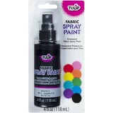 Tulip Fabric Spray Paint Asphalt 4 fl oz (26568) (OUTLET)