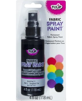 Tulip Fabric Spray Paint Asphalt 4 fl oz (26568) (OUTLET)