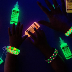 Glow In The Dark Dimensional & Brush-On Fabric Paint