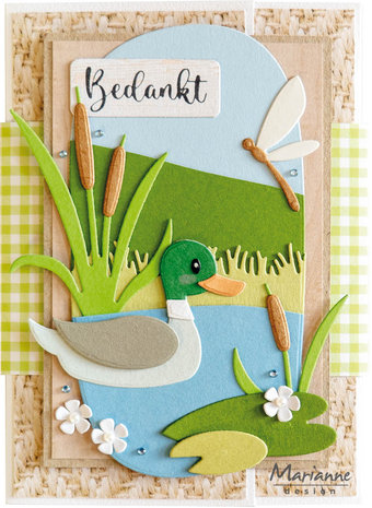 Marianne Design Craftables by Marleen Cattails (CR1620) (DISCONTINUED) Marianne Design Craftables by Marleen Cattails (CR1620) (DISCONTINUED)