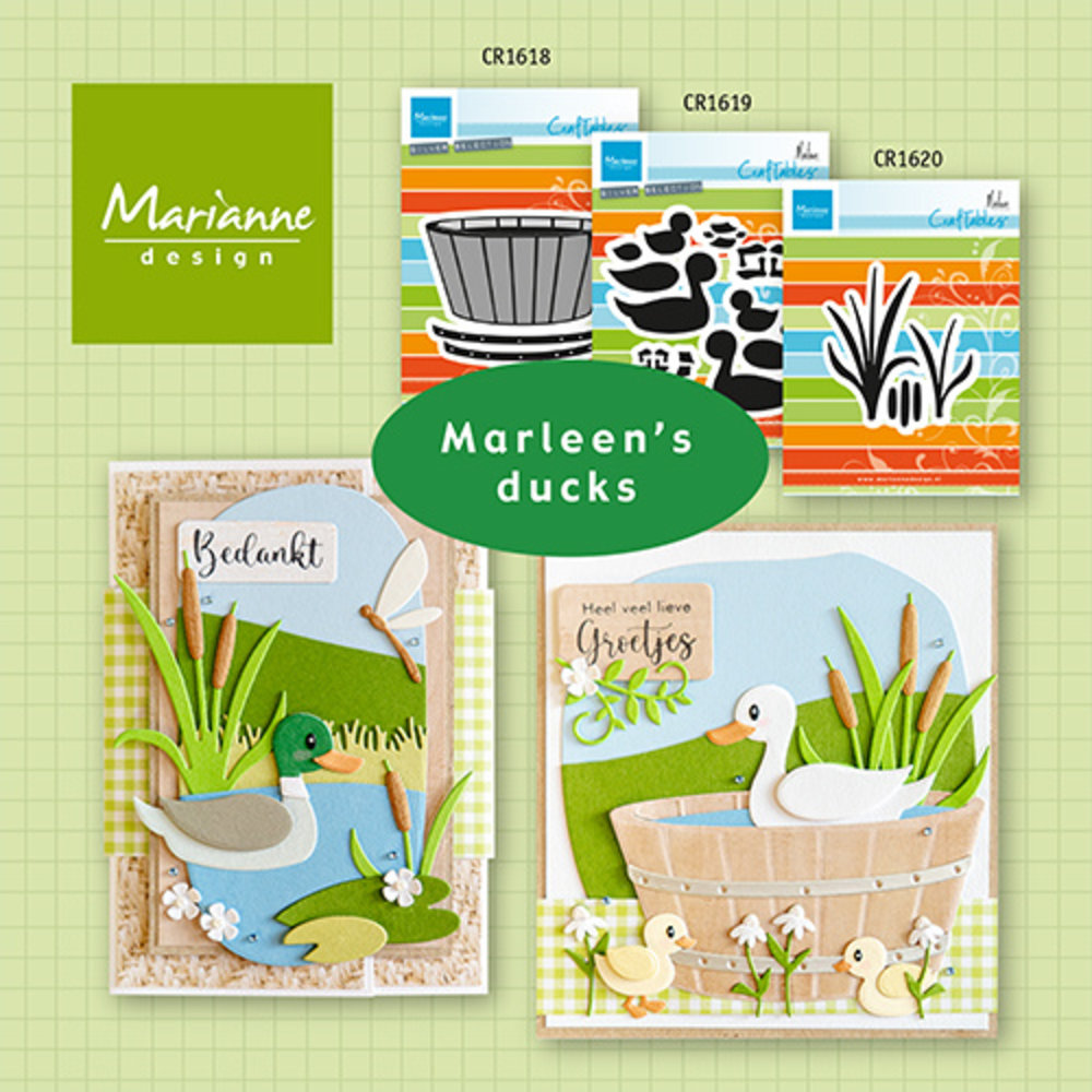 Marianne Design Craftables by Marleen Cattails (CR1620) (DISCONTINUED) Marianne Design Craftables by Marleen Cattails (CR1620) (DISCONTINUED)