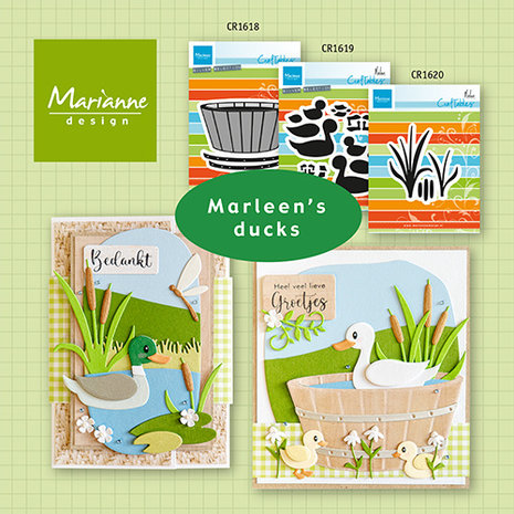 Marianne Design Craftables by Marleen Cattails (CR1620) (DISCONTINUED) Marianne Design Craftables by Marleen Cattails (CR1620) (DISCONTINUED)