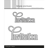 Simple and Basic Invitation Cutting Dies (SBD264) (DISCONTINUED)