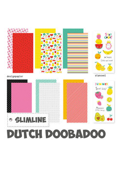 Dutch Doobadoo Crafty Paper Slimline Stay Cool (473.005.025) (DISCONTINUED)