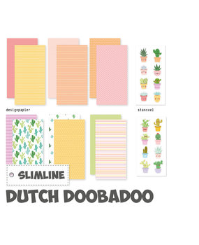 Dutch Doobadoo Crafty Paper Slimline Plants Are Friends (473.005.022) (DISCONTINUED)