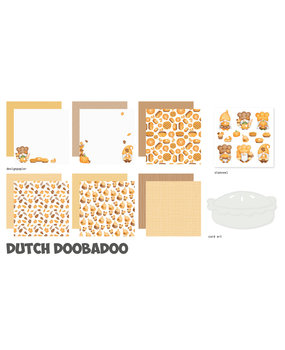 Dutch Doobadoo Crafty Paper 20x20 cm Grandma's Apple Pie (473.005.031) (DISCONTINUED)