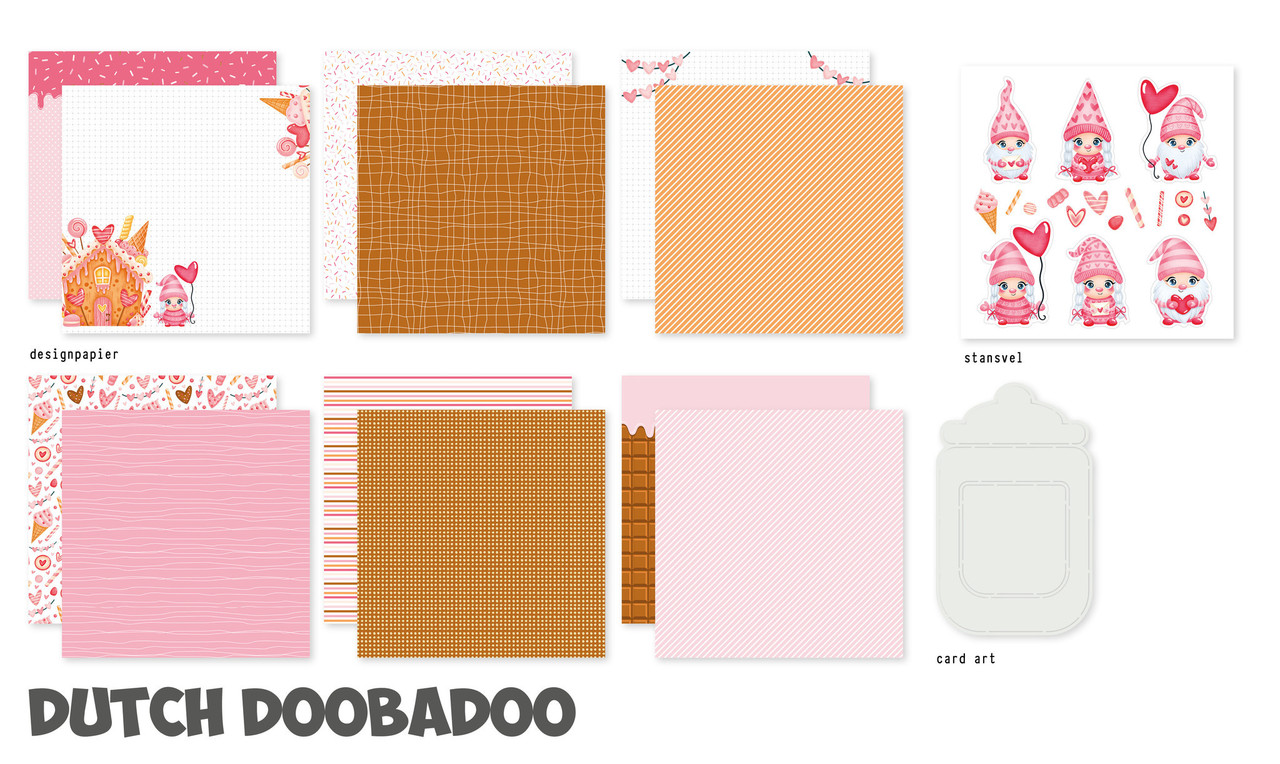 Dutch Doobadoo Crafty Kit 20x20 cm Huisje van Snoep (473.005.033) (DISCONTINUED) Dutch Doobadoo Crafty Kit 20x20 cm Huisje van Snoep (473.005.033) (DISCONTINUED)
