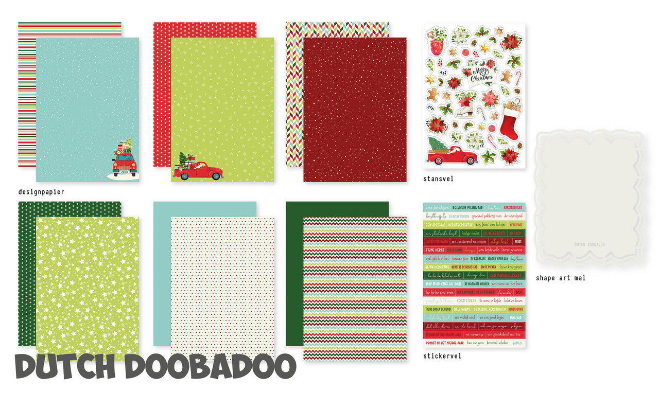 Dutch Doobadoo Crafty Kit A5 Abigail (472.100.005) (DISCONTINUED) Dutch Doobadoo Crafty Kit A5 Abigail (472.100.005) (DISCONTINUED)