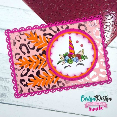 CarlijnDesign Hot Foil A6 Panter (CDHF-0024) (OUTLET)