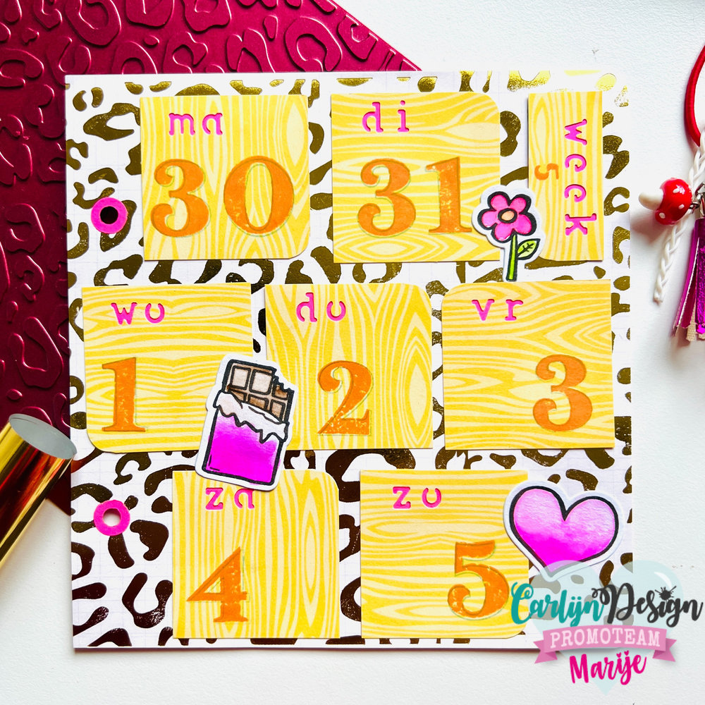 Hot Foil Plate A6 Panter (CDHF0024) Craftlines B.V.