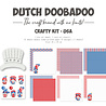 Dutch Doobadoo Crafty Kit 20x20 cm USA (473.005.039) (OUTLET)