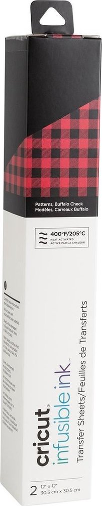 Cricut Infusible Ink Transfer Sheets Buffalo Check (2pcs) (2008772) (DISCONTINUED)