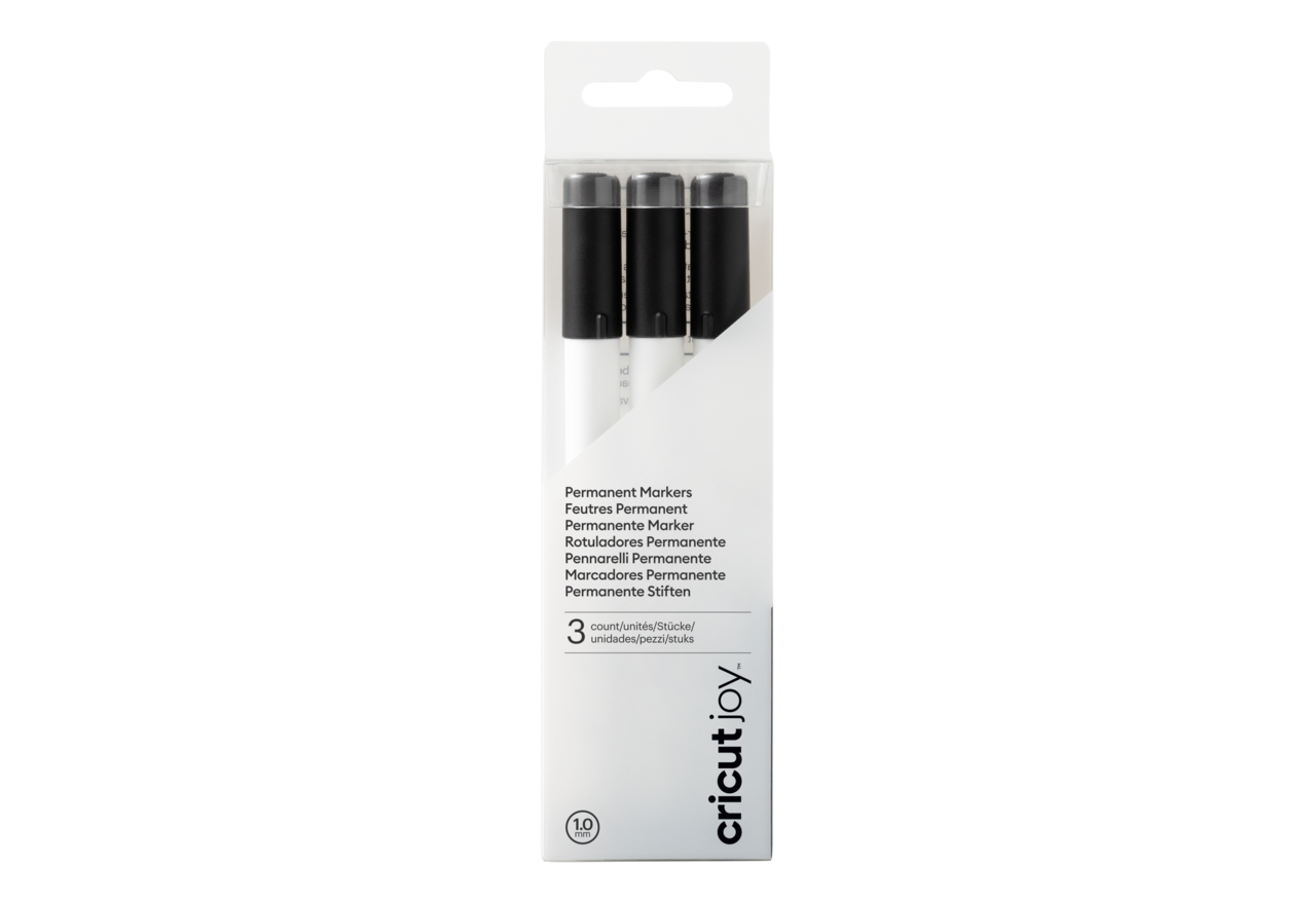 Cricut Joy Permanent Markers 1.0 Black (3pcs) (2008804)