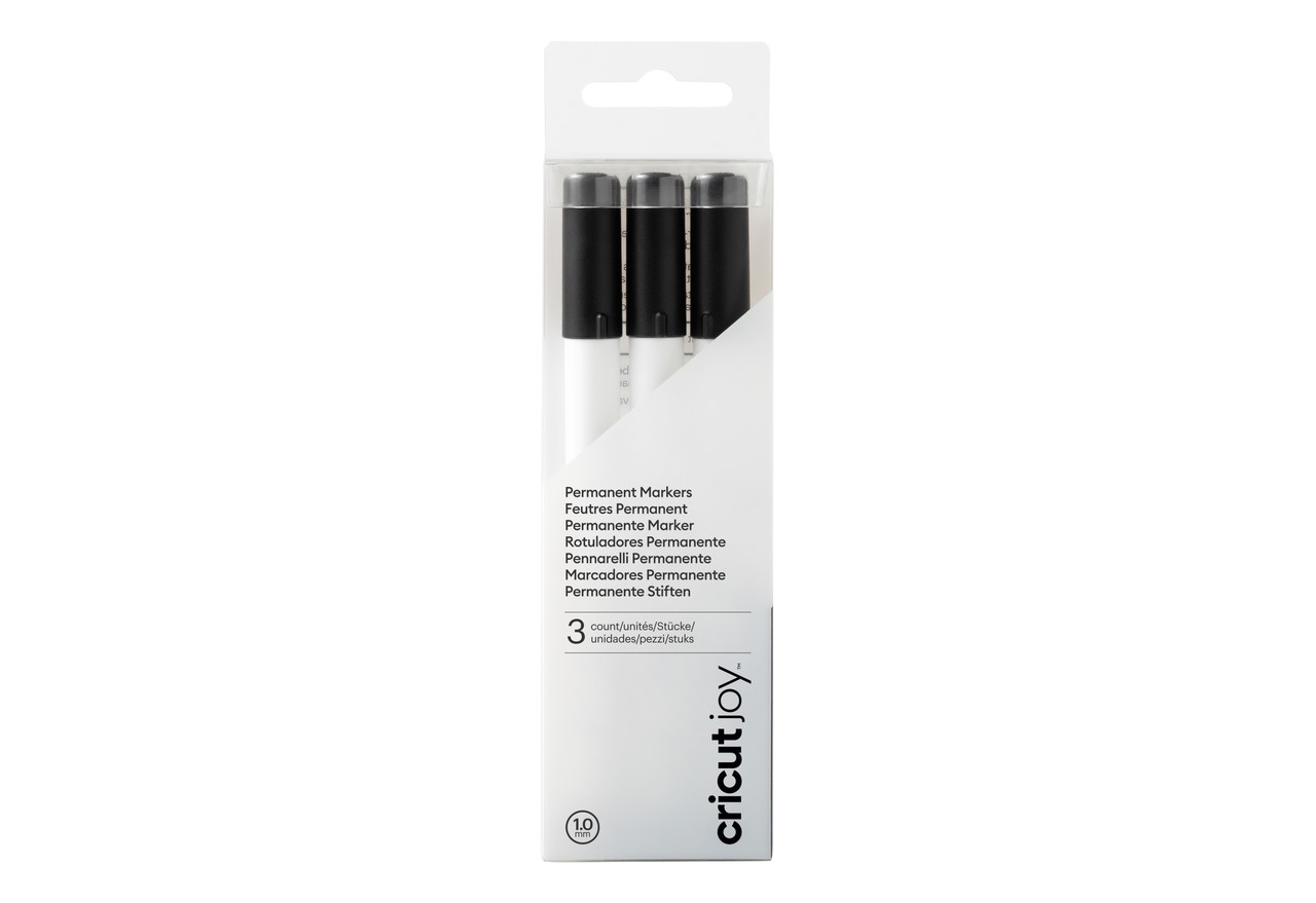 Cricut Joy Permanent Markers 1.0 Black (3pcs) (2008804)
