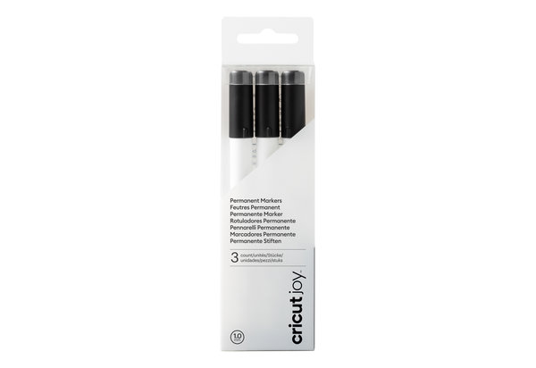 Cricut Joy Permanent Markers 1.0 Black (3pcs) (2008804)