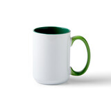 Cricut Beveled Ceramic Mug Blank Forest 440ml (1pcs) (2009395) (DISCONTINUED)
