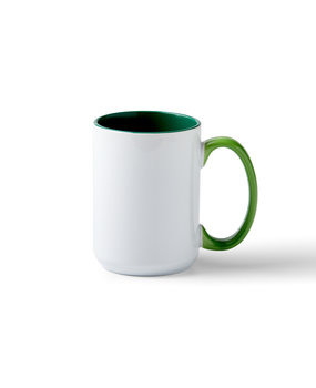 Cricut Beveled Ceramic Mug Blank Forest 440ml (1pcs) (2009395) (DISCONTINUED)