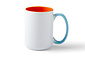 Beveled Ceramic Mug Blank Sahara 440ml (1pcs) (2009396) (DISCONTINUED)