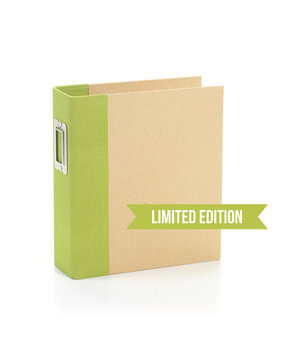 Simple Stories SN@P! Limited Edition Binder 6x8 Inch Lime (10777)