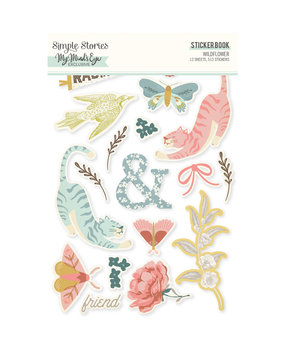 Simple Stories Wildflower Sticker Book (19520) (OUTLET)
