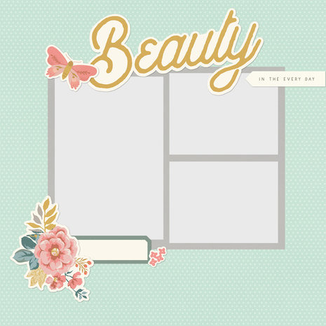 Simple Stories Wildflower Simple Pages Pieces (SIS19527) (DISCONTINUED)