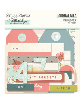 Simple Stories Wildflower Journal Bits (19518) (DISCONTINUED)