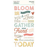 Simple Stories Wildflower Foam Stickers (SIS19522) (OUTLET)