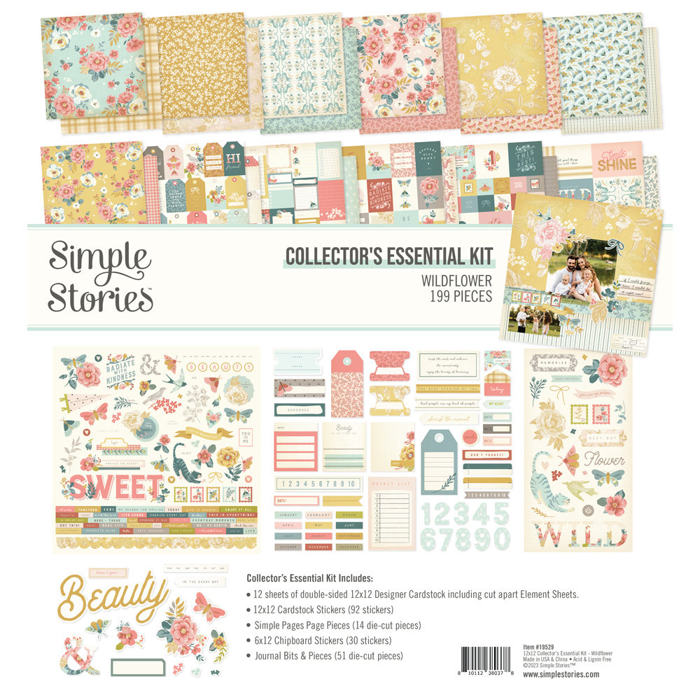 Simple Stories Wildflower Collector's Essential Kit (SIS19529) (DISCONTINUED)