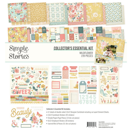 Simple Stories Wildflower Collector's Essential Kit (SIS19529) (DISCONTINUED)